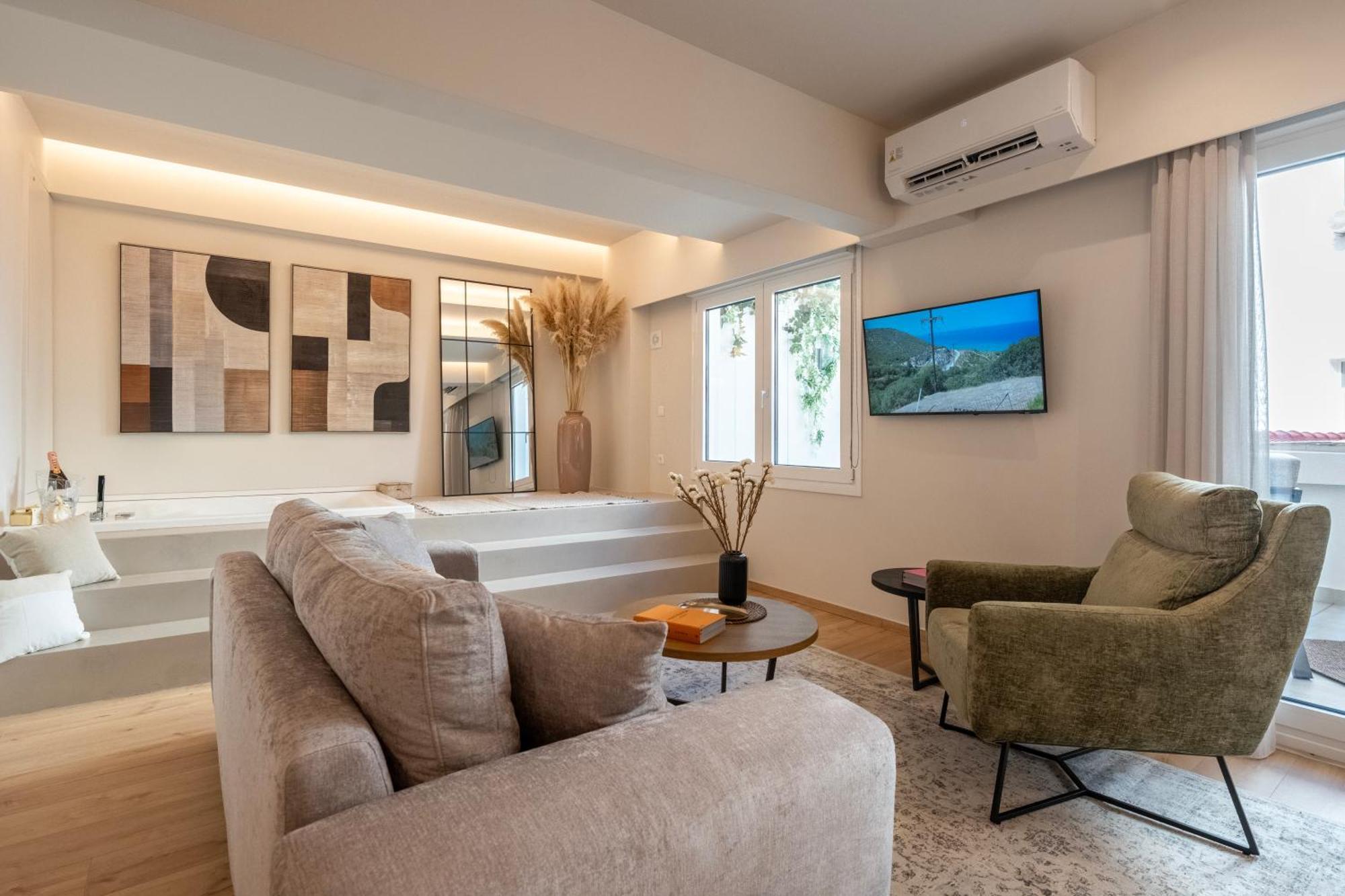 Derouse Eva Suite Jacuzzi & Sauna Athen Eksteriør bilde